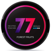 77 Forest Fruits Medium nicotine pouch can