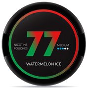 77 Watermelon Ice Medium nicotine pouch can