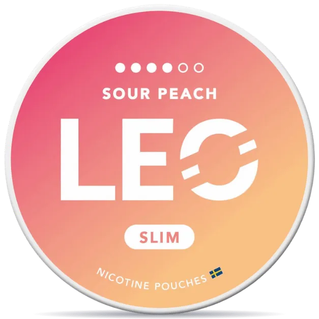 LEO Sour Peach Slim 12mg