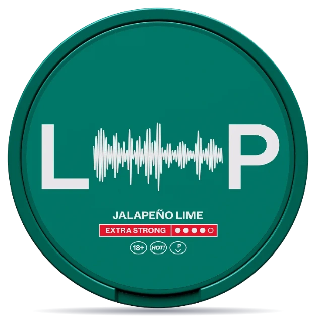 LOOP Jalapeno Lime Slim Extra Strong