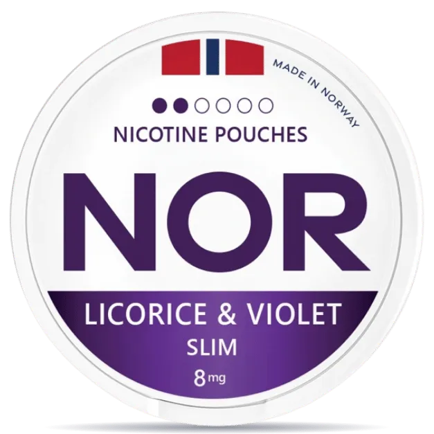 NOR Licorice Violet 8 mg