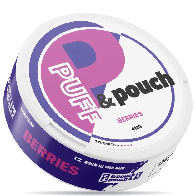 Puff & Pouch Berries Slim 4mg