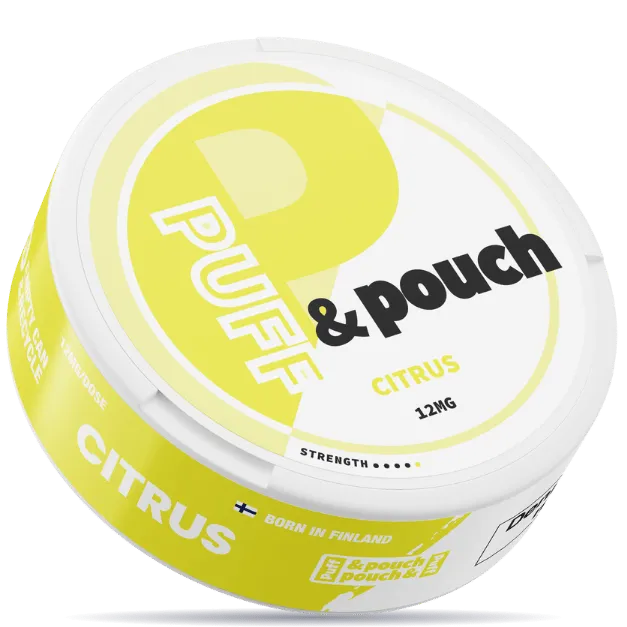 Puff & Pouch Citrus 12mg slim
