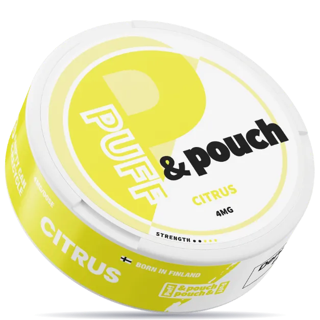 Puff & Pouch Citrus 4mg slim