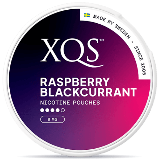XQS Raspberry Blackcurrant Strong Slim