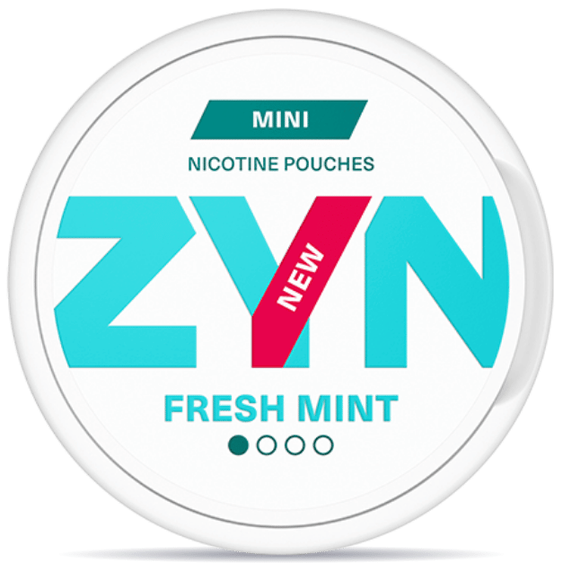 ZYN Fresh Mint Mini nicotine pouch can