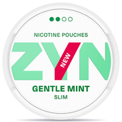 ZYN Gentle Mint Slim nicotine pouch can