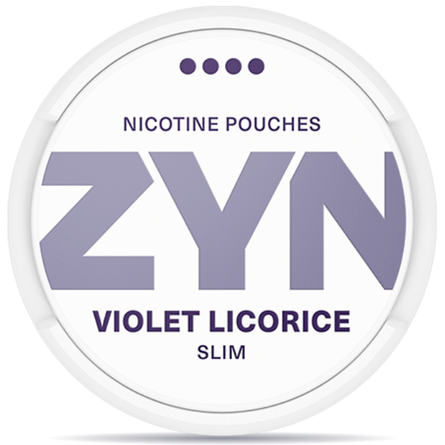 ZYN Violet Licorice Slim Extra Strong can